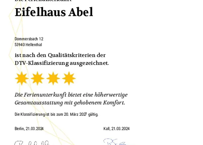 Eifelhaus Abel * Hellenthal